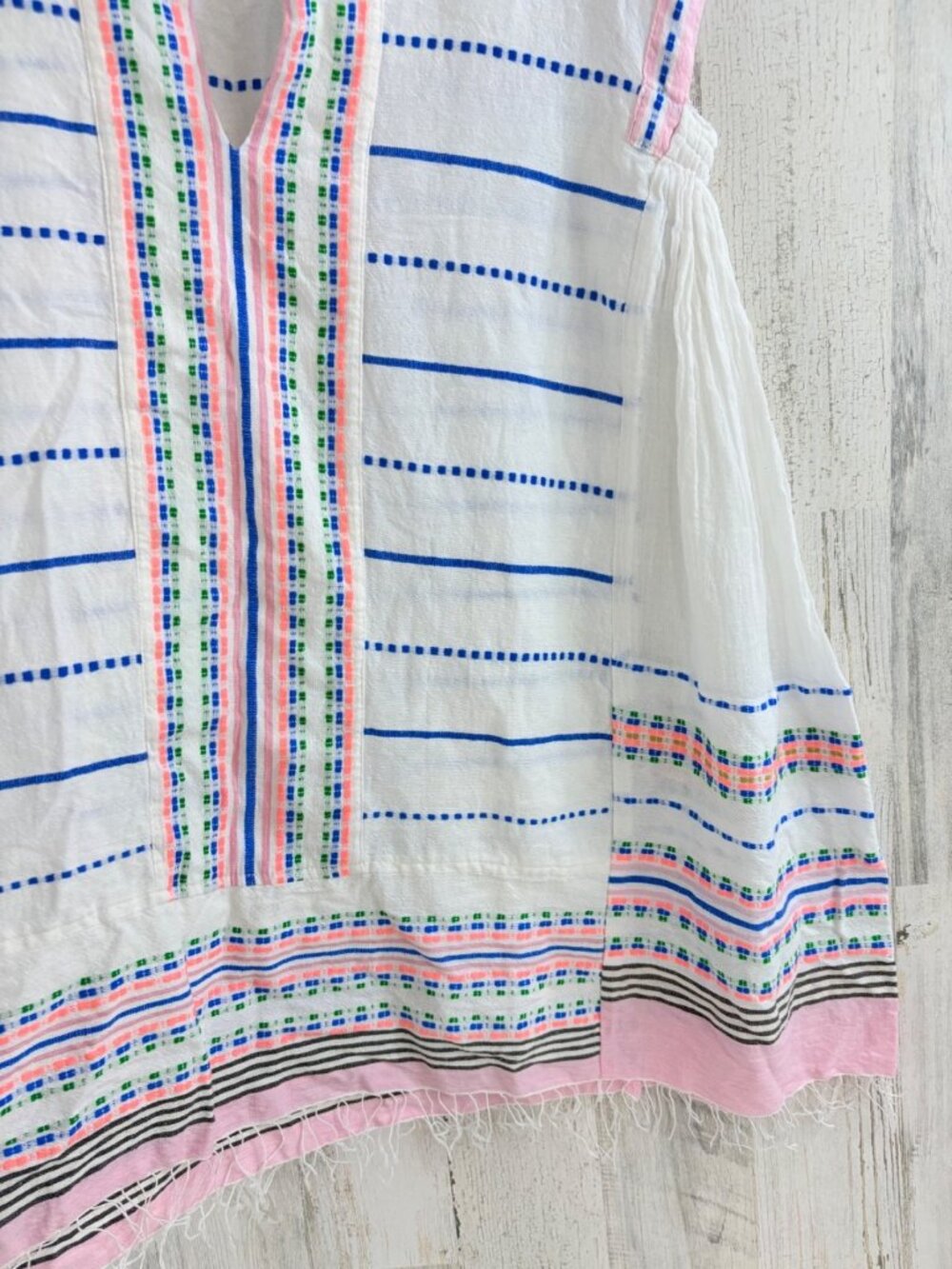 LemLem Elina Caftan Sz S Mini Dress Beach Cover Up - Picture 6 of 12